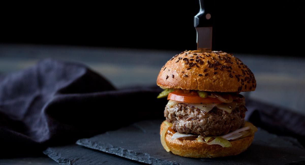 ハンバーガーメニューを検討する