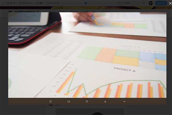 ツイッター投稿例03