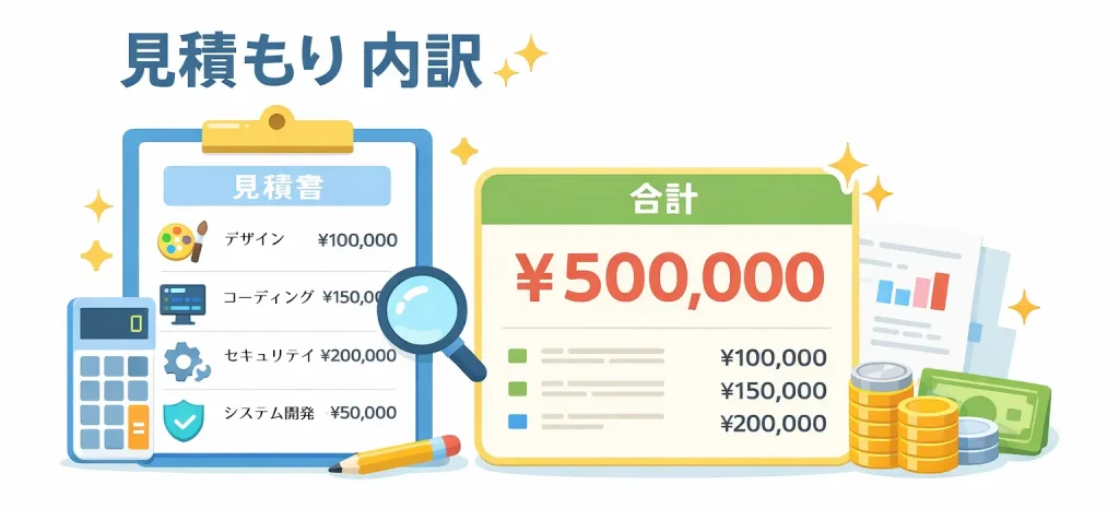 株式会社SIBLAB | 大阪でホームページ制作にかかる費用の相場【2026年最新版】estimate 見積もりの内訳と「費用が変わる」ポイント