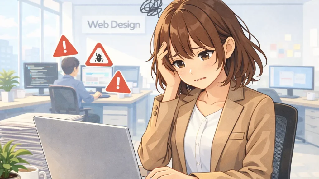 株式会社SIBLAB | 制作会社が語るWordPressでホームページ制作するメリット・デメリットWordPress_demerit WordPressでホームページを作るデメリット