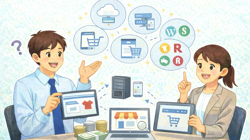 ショッピングカートシステムの選定